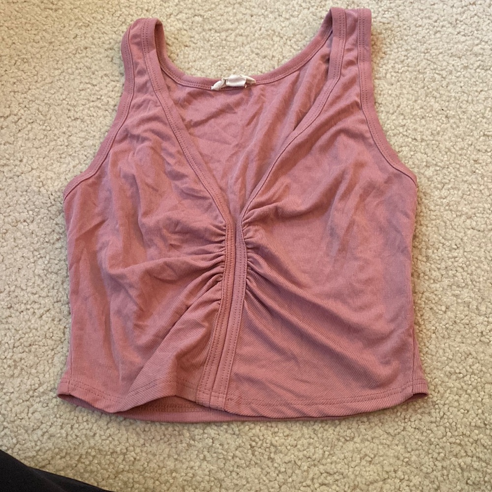 Pink touched shirt